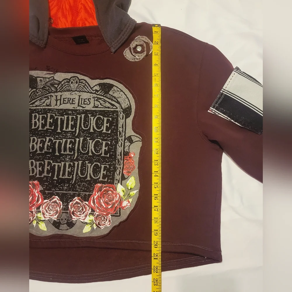 Athletic Works Maroon Graphic Sweater - Picture 11 of 15